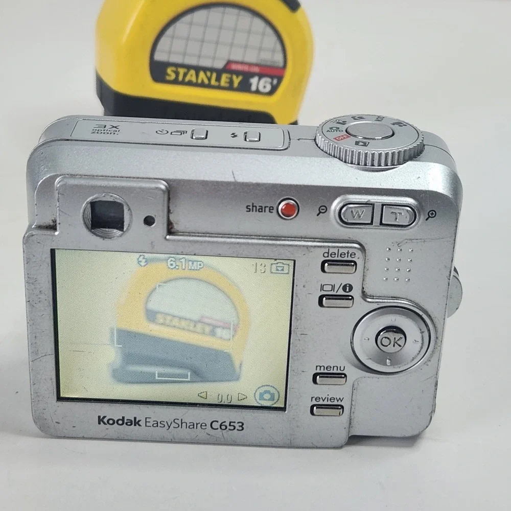 Kodak EasyShare C653 Digital Camera 6.1 MP 3X Optical Zoom Working